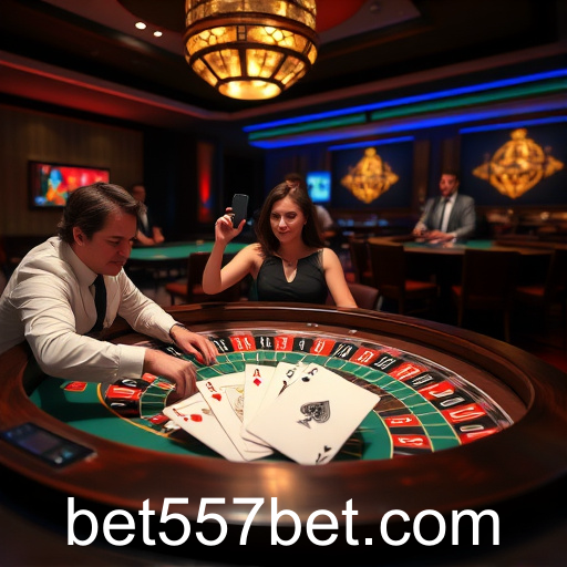 Experiência Autêntica: Explorando a Categoria Live Casino no 557bet